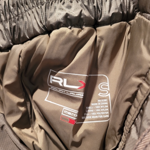 RLX RALPH LAUREN MEN'S SKI, SNOWBOARD, SNOW PANTS SIZE S/ M GREEN COLOR - Picture 8 of 16